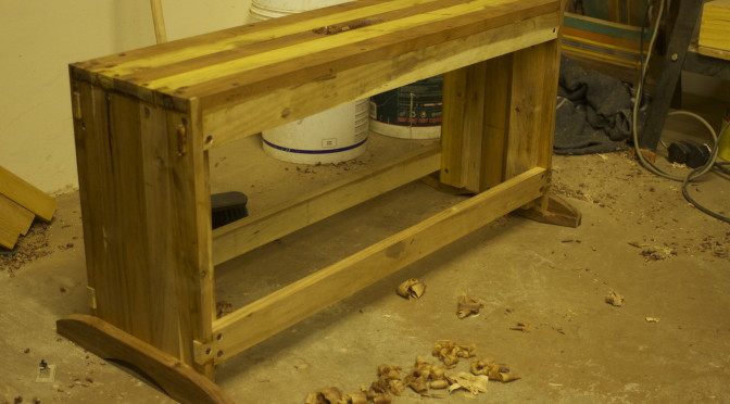 Shop made saw benches – 2